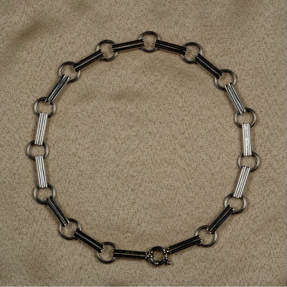 Tiffany and Co. Silver Picasso Tenderness Heart Links Necklace - Picture 4 of 6